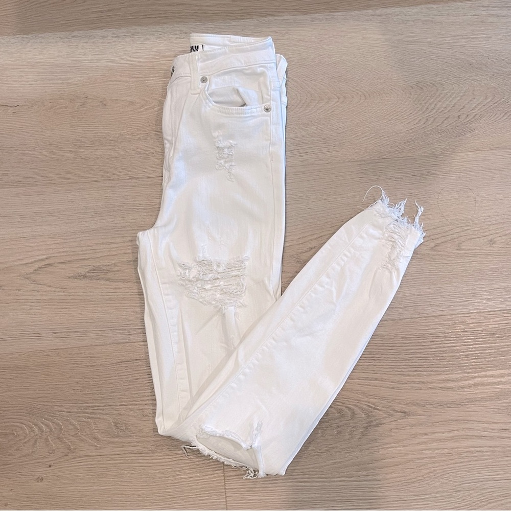 Lovers and Friends Mason High-Rise Skinny Jean in Garibaldi in 25.